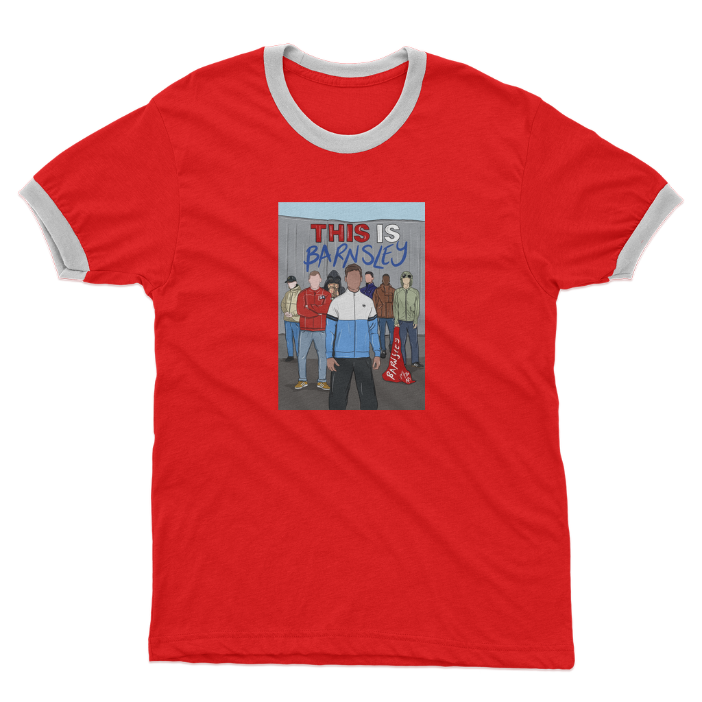 This is England This Is Barnsley Adult Ringer T-Shirt