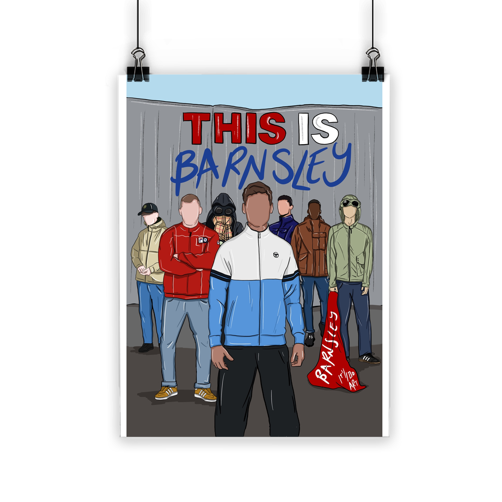 This is England This is Barnsley Classic Poster