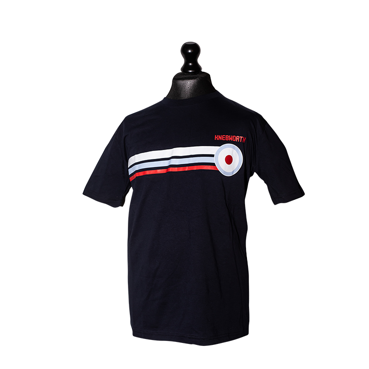 Knebworth Heritage T Shirt - Navy