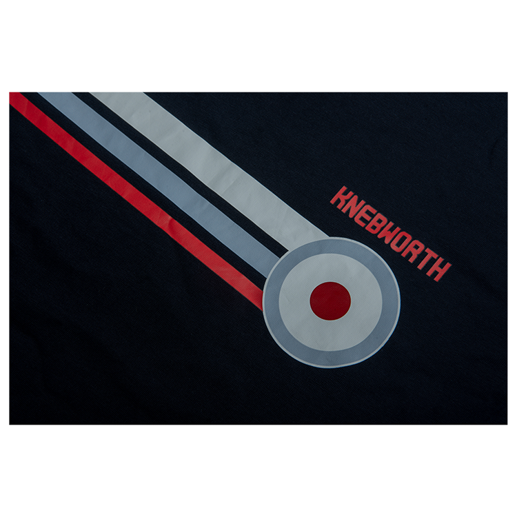 Knebworth Heritage T Shirt - Navy