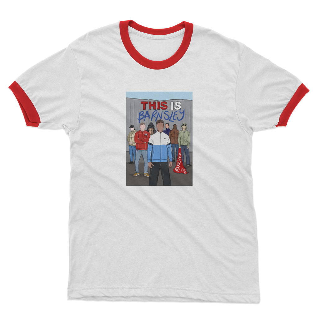 This is England This Is Barnsley Adult Ringer T-Shirt