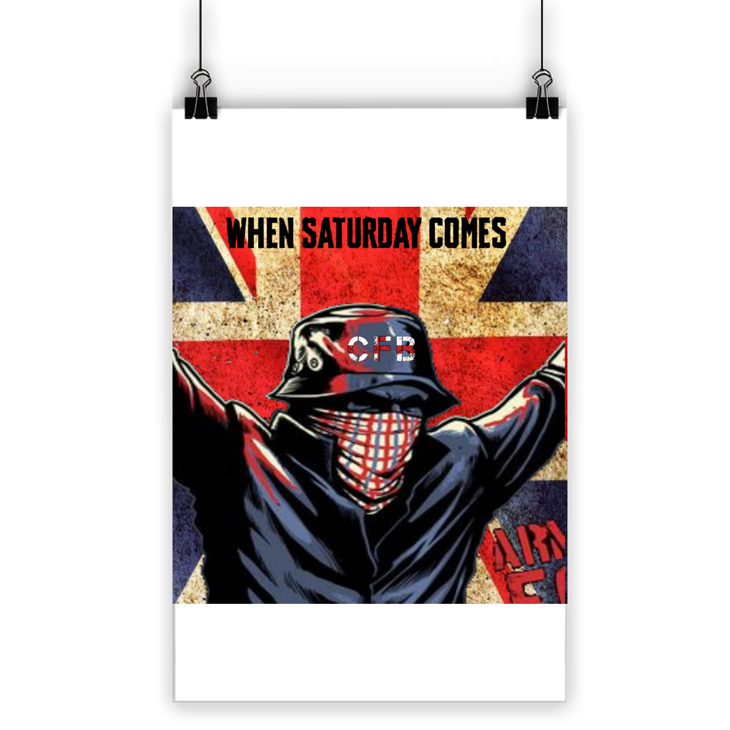 CFB When Saturday comes This is Barnsley Classic Poster