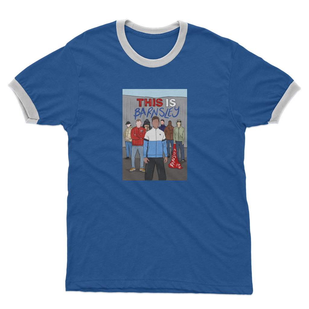 This is England This Is Barnsley Adult Ringer T-Shirt