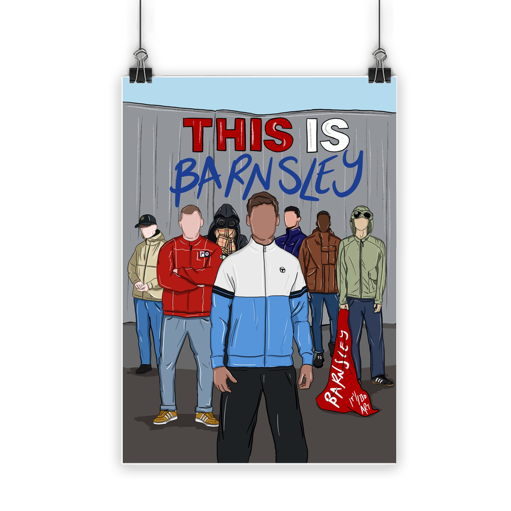 This is England This is Barnsley Classic Poster