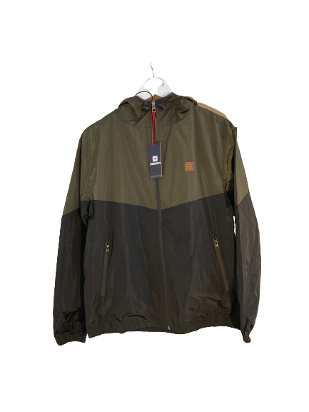 Knebworth - Macho lightweight Jacket - Khaki/Black