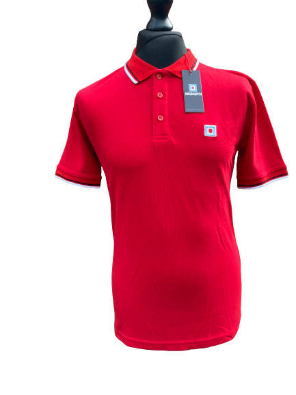 Knebworth Flavour - Deep Red/Black/White - Slim Fit